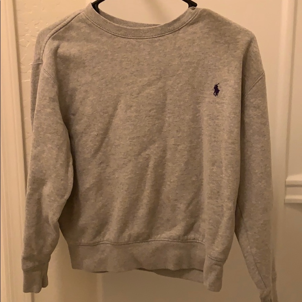Polo long sleeved sweater